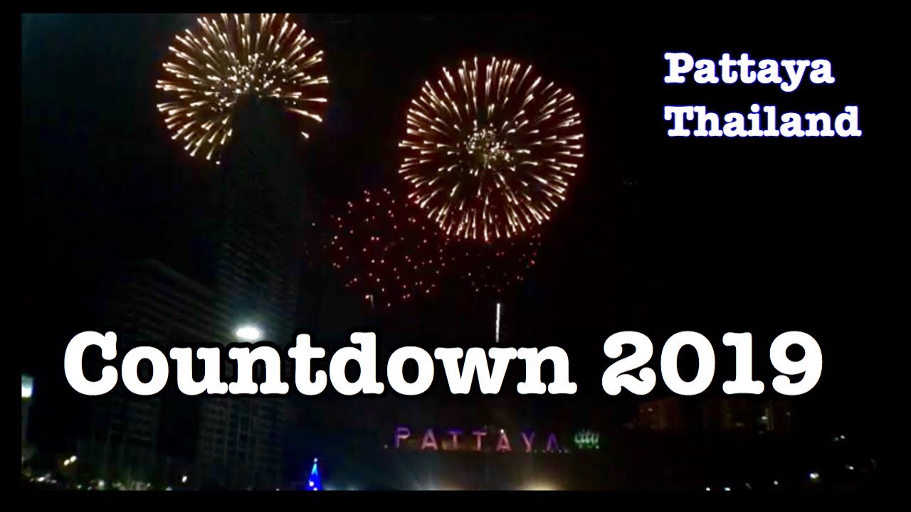 Pattaya Countdown 2019 Thailand พัทยาเค้าท์ดาวน์ 2562