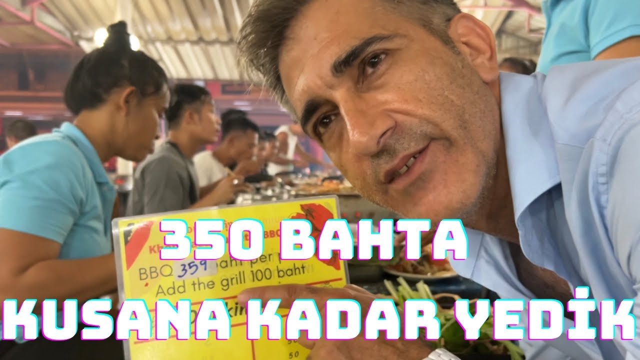 TAYLAND DA BEDAVAYA DÜNYALARI YEDĪK!!!@MertÖztürk-g8j #thaifood #phuket #bbq