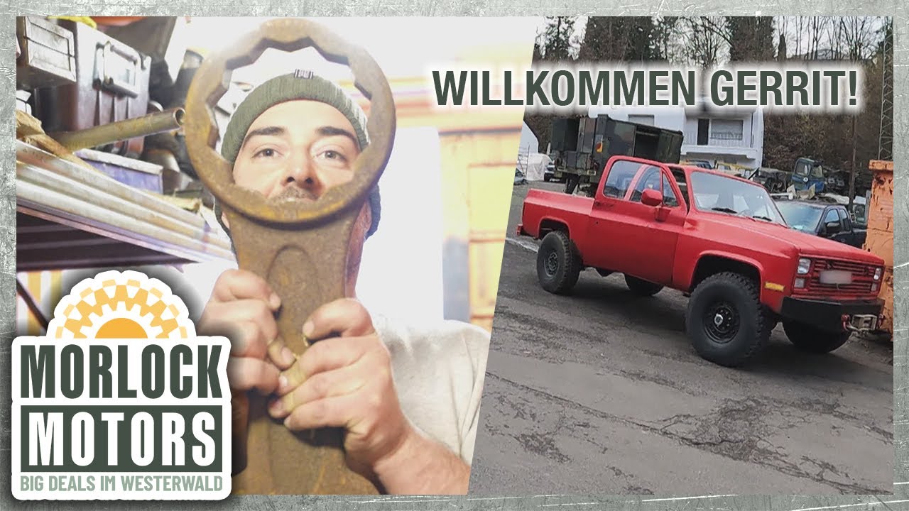 Neuzugang Gerrit, seine Werkzeugkiste und die gro&szlig;e Chevrolet-Aufgabe! | Morlock Motors