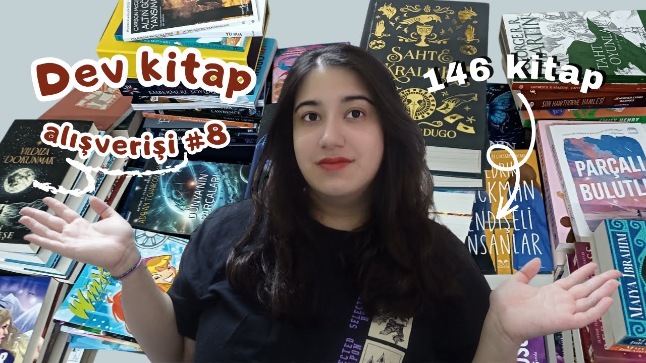 DEV KİTAP ALIŞVERİŞİ #8 (146 KİTAP)