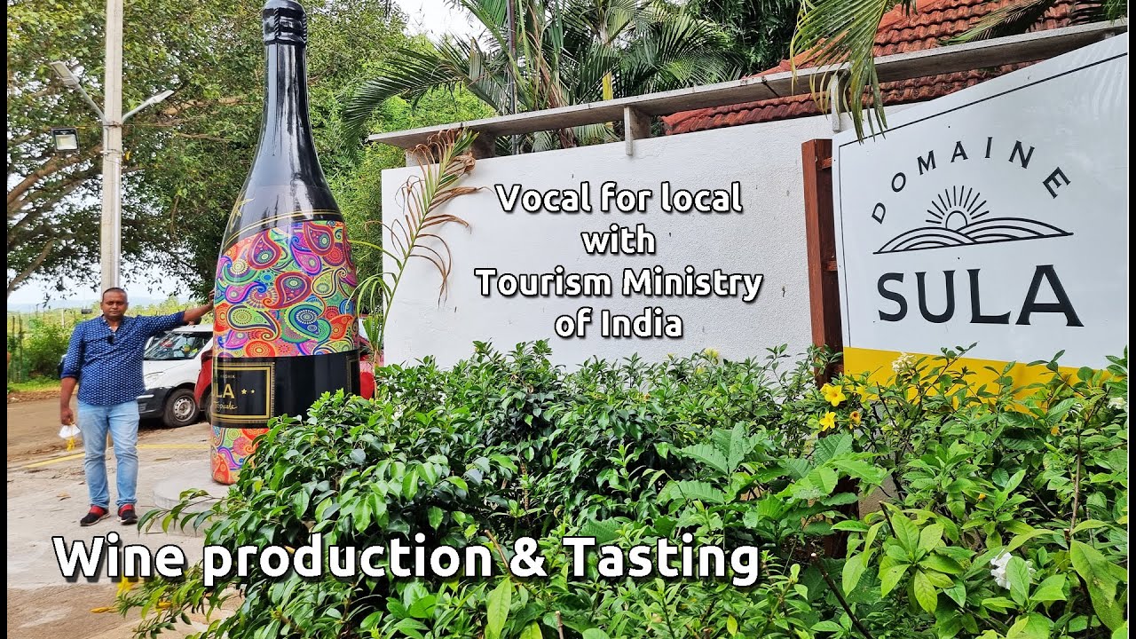 Sula vineyard wine making process wine tasting ವೈನ್ ತಯಾರಿಸುವ ಪ್ರಕ್ರಿಯೆ ವೈನ್ ರುಚಿ Kadu winery