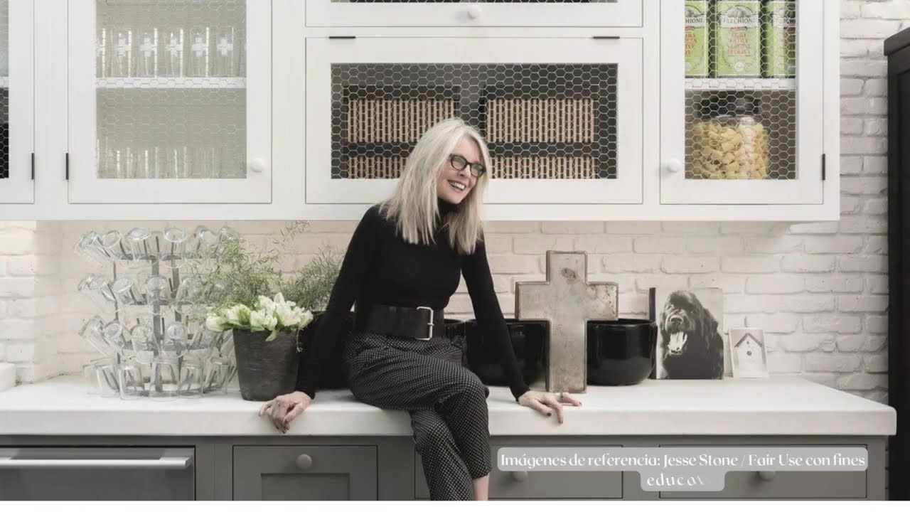 🏡 La casa de Diane Keaton: diseño rústico con alma moderna que puedes lograr tú también