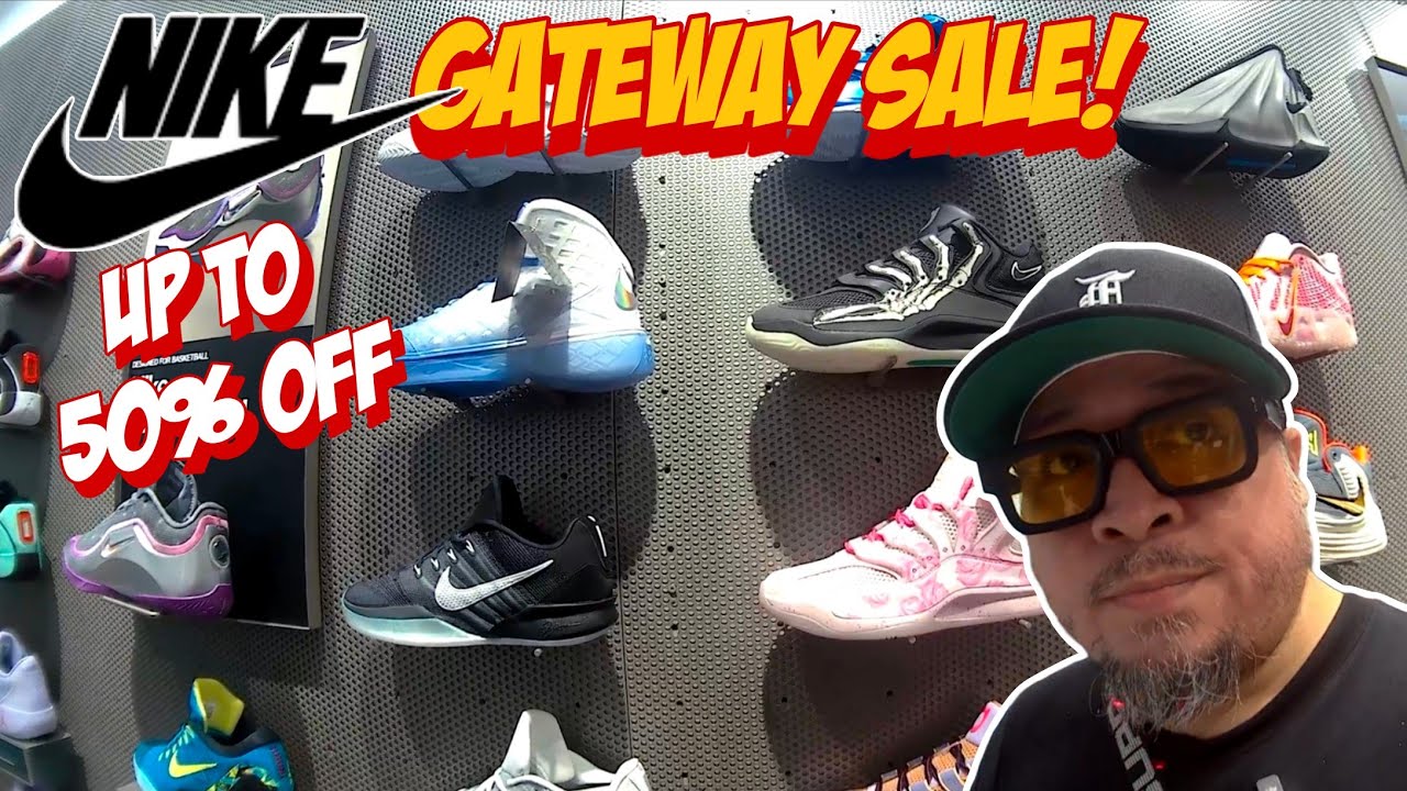 NIKE GATEWAY STORE UPDATE! UP TO 50% OFF ON ITEMS UNTIL STOCKS LAST