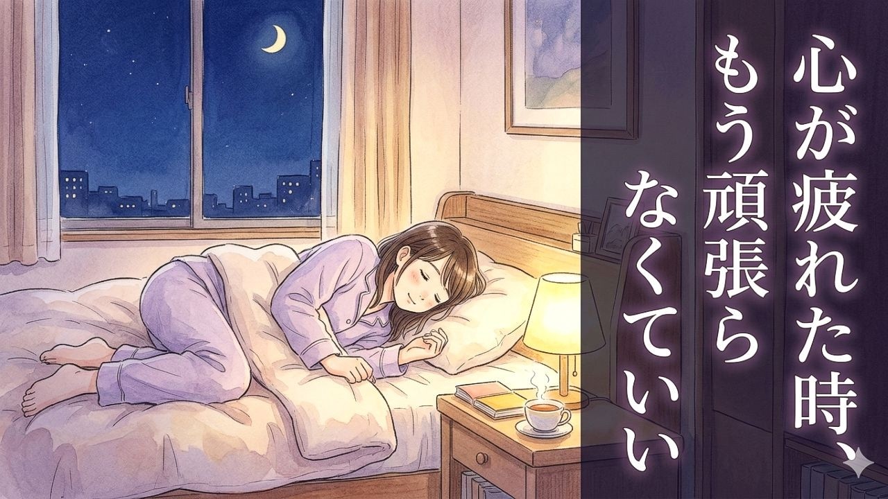 心が疲れた時、もう頑張らなくていい