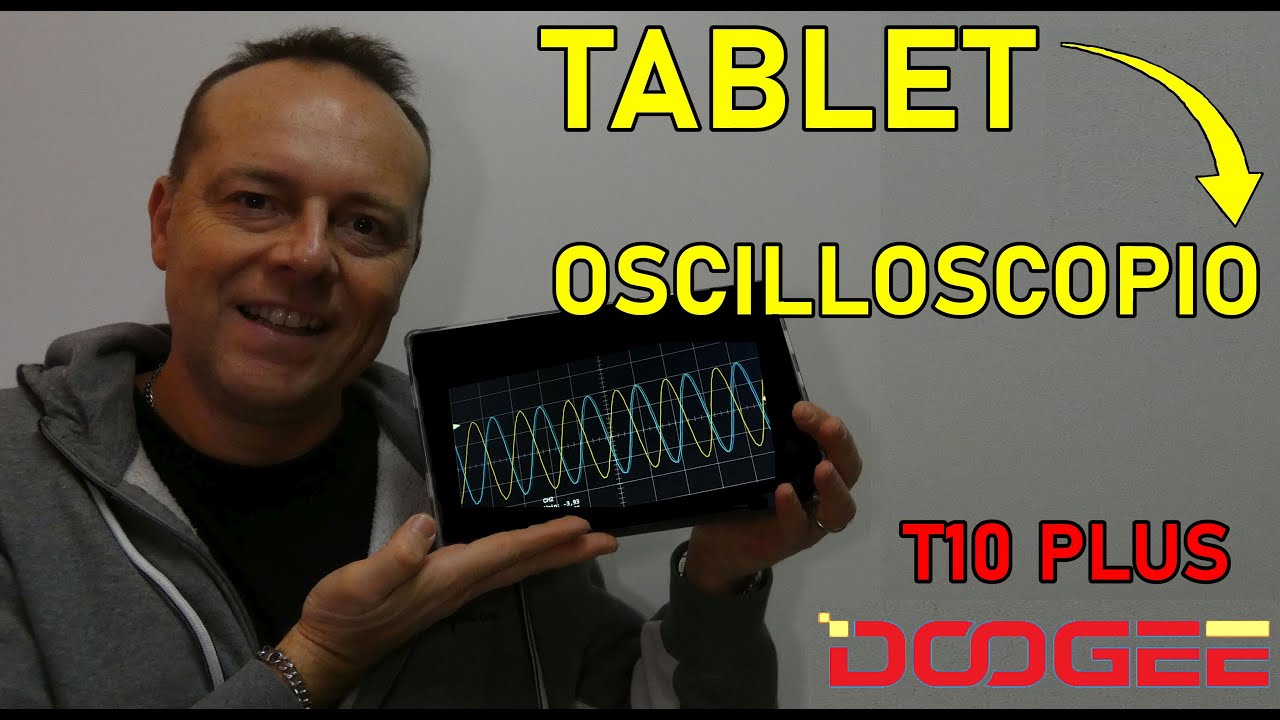 0876: COME TRASFORMARE UN TABLET IN OSCILLOSCOPIO DOOGEE T10 PLUS