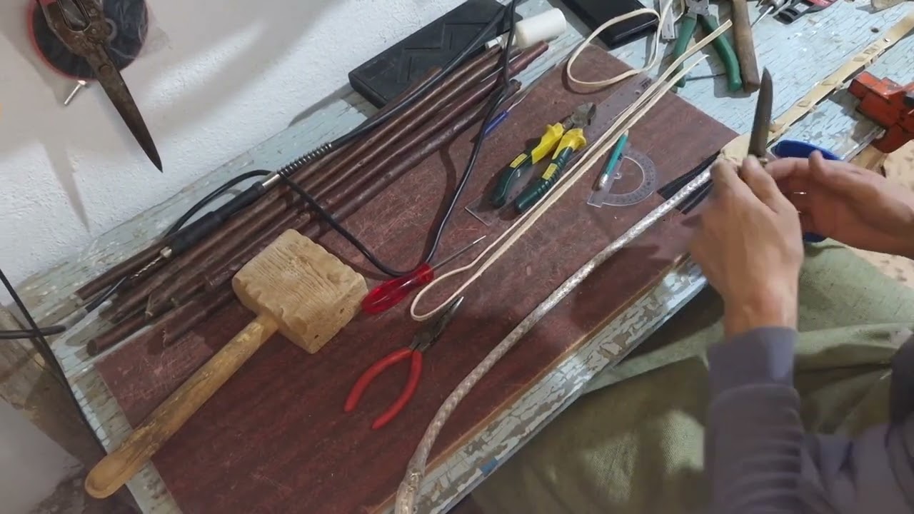 Өрімді тобылғыға саптау. Тобылғы сапты қамшы 2-бөлім.