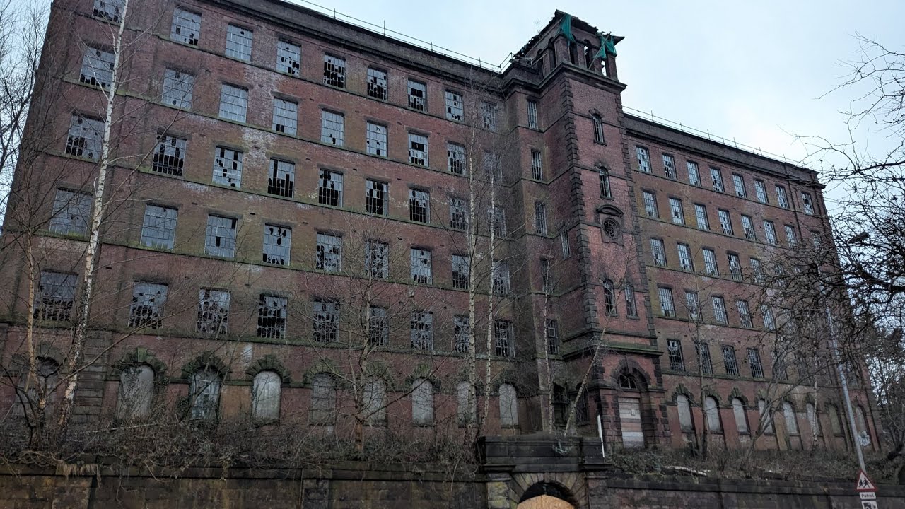 Explore the massive derelict Big Mill in Leek, is it worth your time?