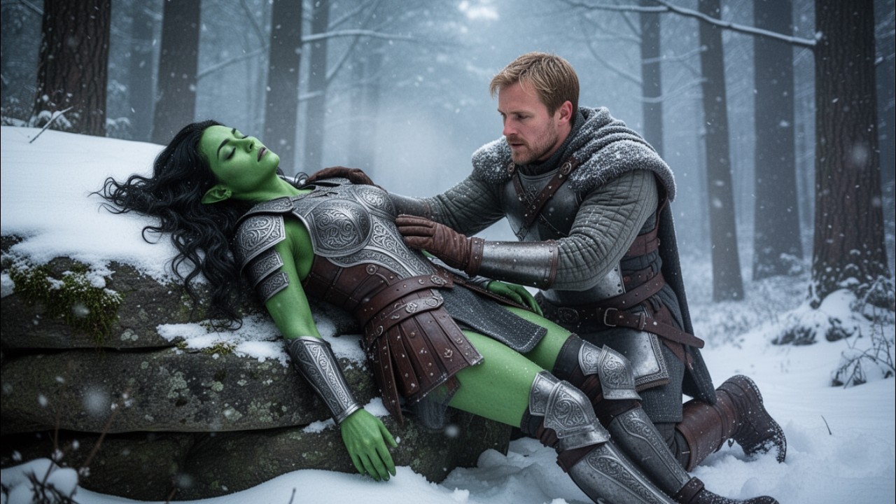 I Found an Orc Woman Unconscious in a Snowstorm — and She Asked, ‘You Didn’t Do Anything, Did You?’