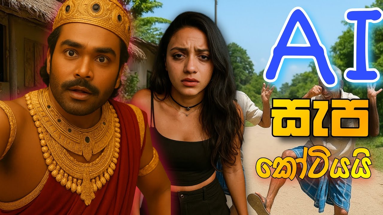 කෝටියක් සැප දෙන AI ආතල් 😂❤️ | Hilarious AI Short Stories in Sri Lanka