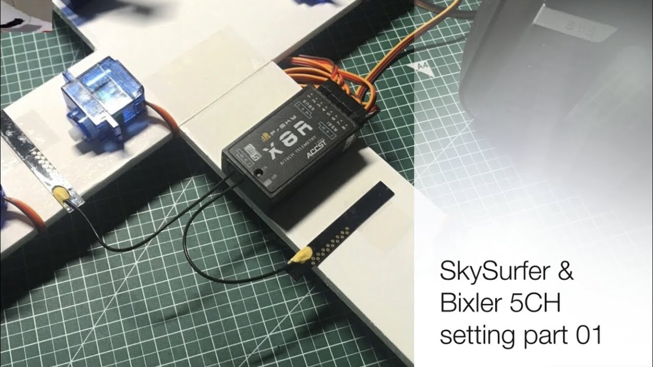 (openTX) Radiomaster TX16S : 05. SkySurfer & Bixler 5CH setting part 01 (스카이서퍼 & 빅슬러)