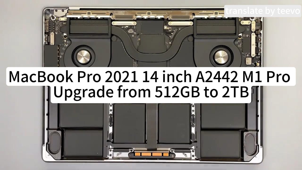 Upgrade Your MacBook Pro 2021 14&rdquo; M1 Pro A2442: From 512GB to 2TB for Ultimate Storage Power! #tech