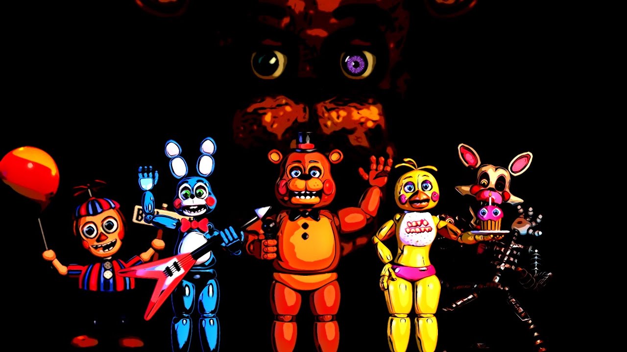 FNAF 2 (FULL GAMEPLAY) Yellow Bear Gamer