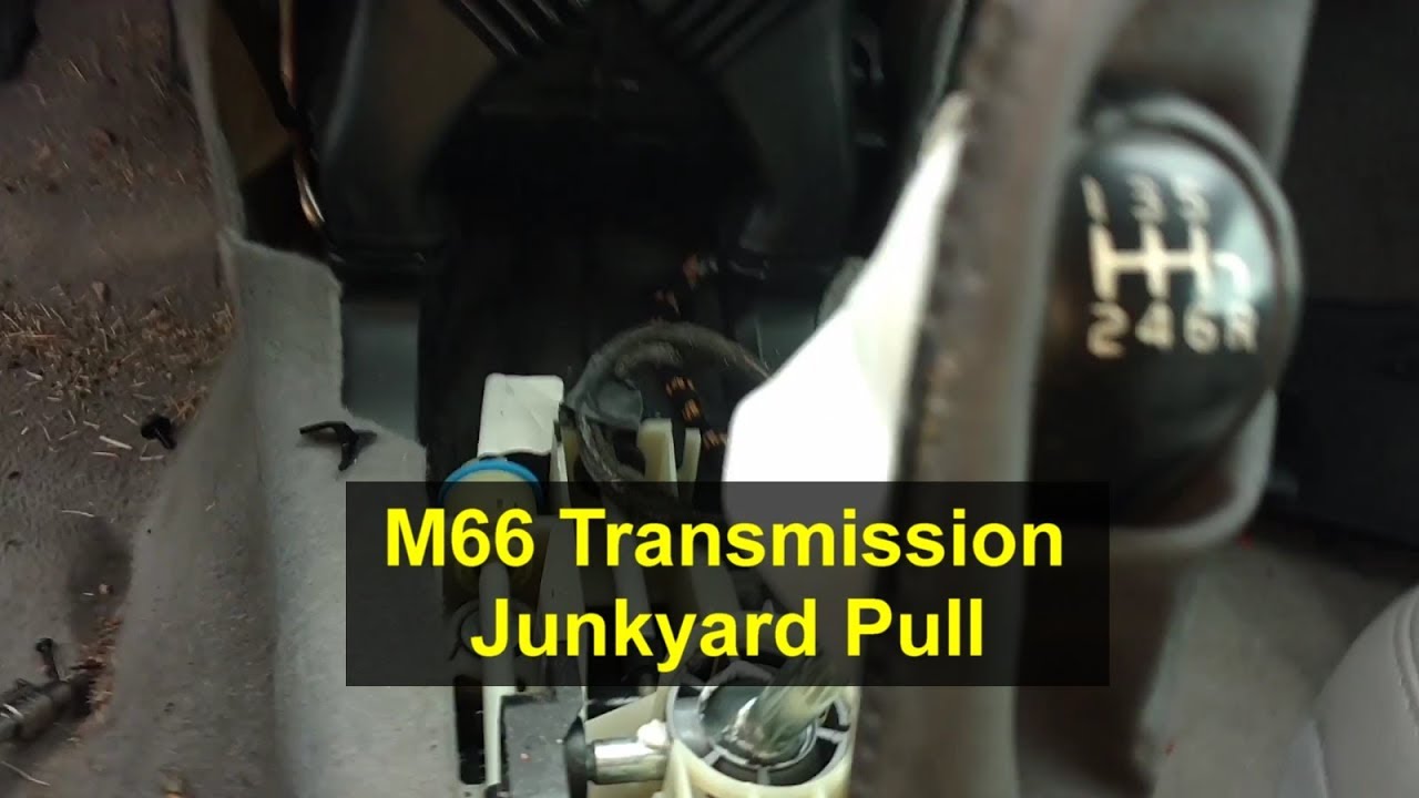 Information on pulling a M66 FWD transmission from a Volvo S40 - VOTD