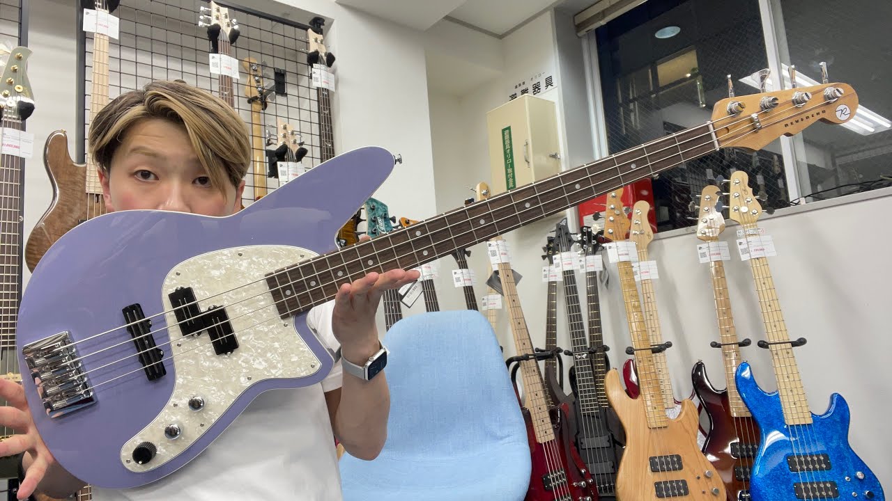 世界一かわいいベースが入荷しました【reverend guitars decision p】