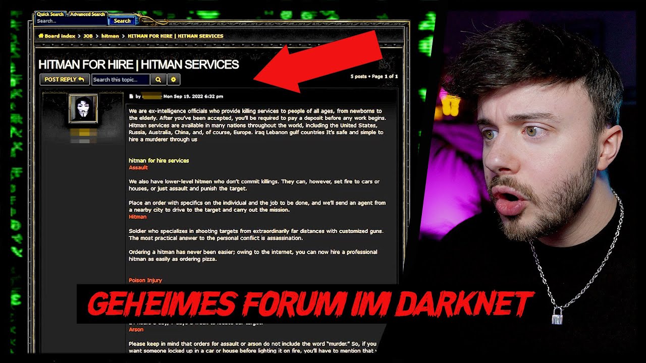 Wie tief kommt man wirklich ins Darknet? Was findet man in den Tiefen? Selbstexperiment!