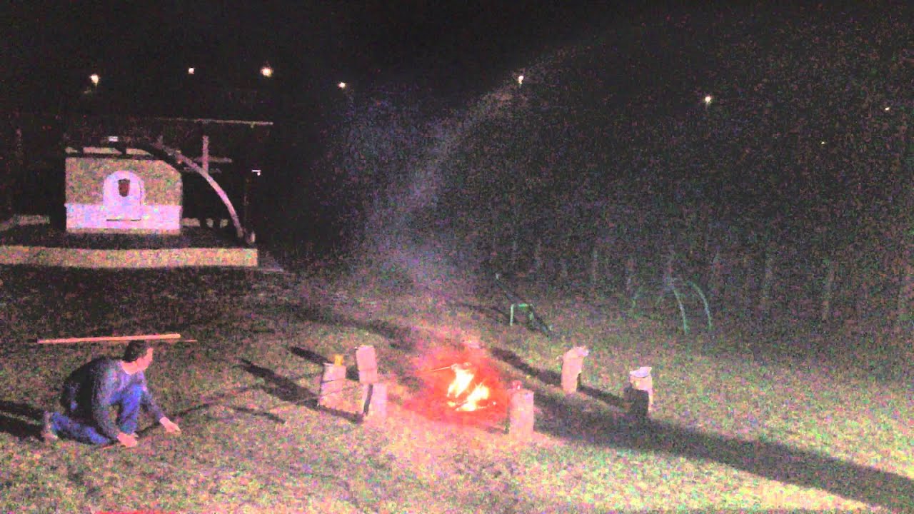 Dissous and Oxigen (O2 + Acetilen mix) - DANGER! - EXPLOSION! - The beggining (1)