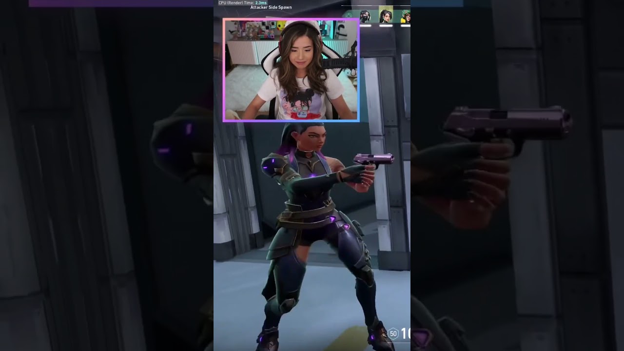 Stranger flirt with ￼Pokimane 