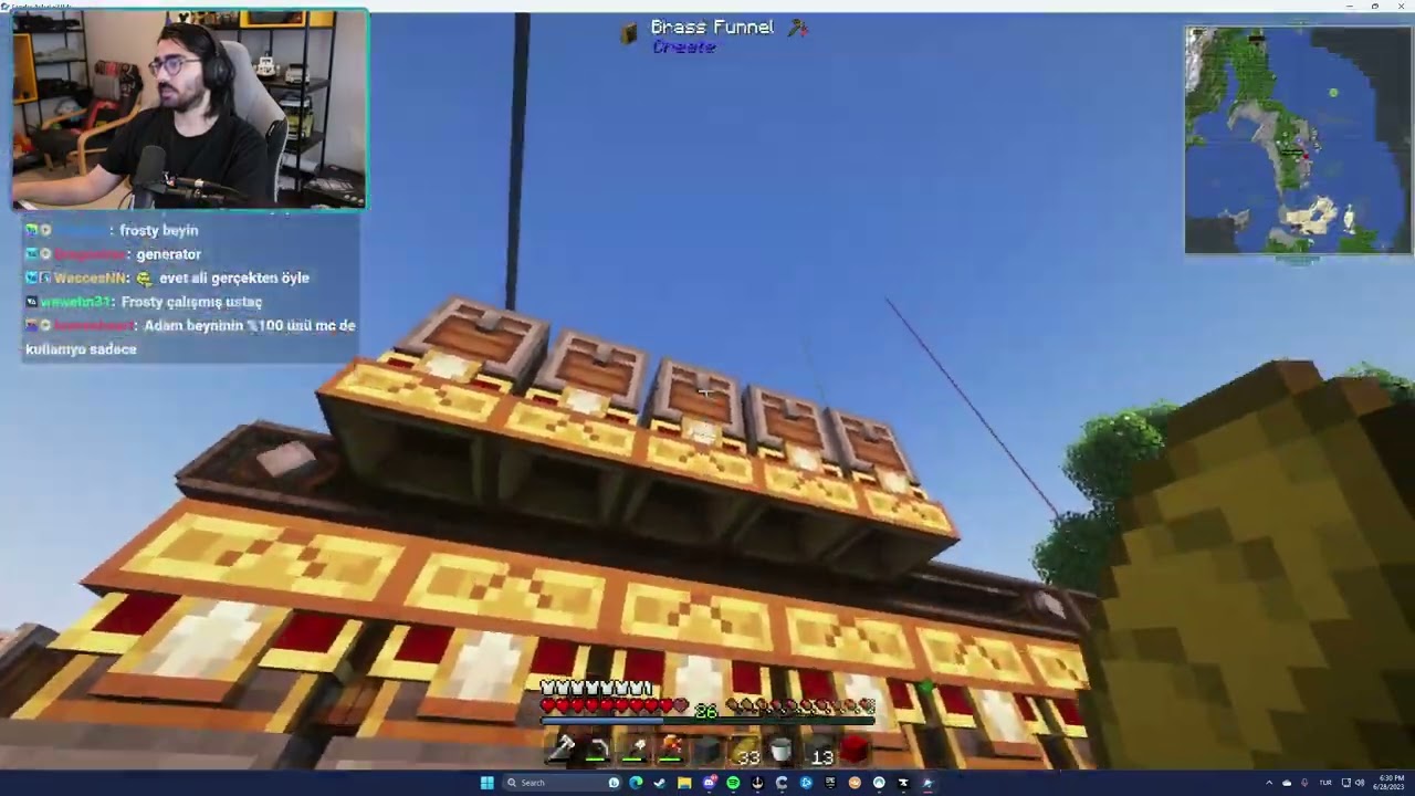 Videoyun Minecraft Create: Astral modu oynuyor #3 - 28/06/2023