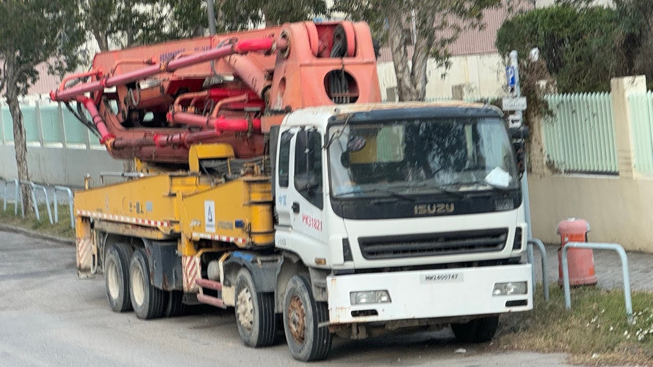 Trucks in Hong Kong February 2025