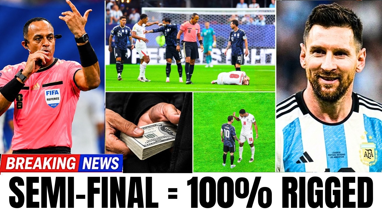 FIFA Faces Massive Backlash As England vs Argentina Spirals Into Chaos