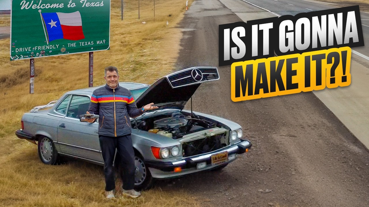 Bought a Mercedes 560SL Sight Unseen—Can It Survive 3,000 Miles?