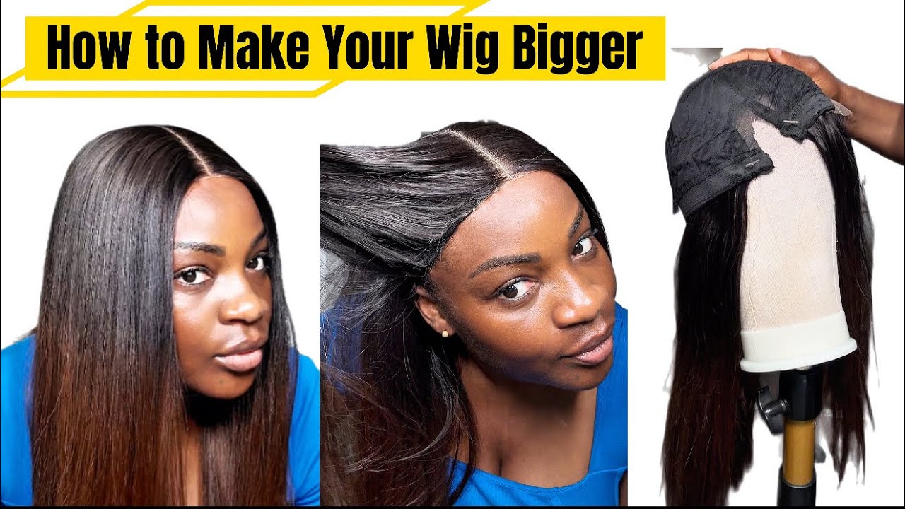 Wig Too Small? How to Make Your Wig Bigger in Just 5 Minutes! | Wig Hack Tutorial
