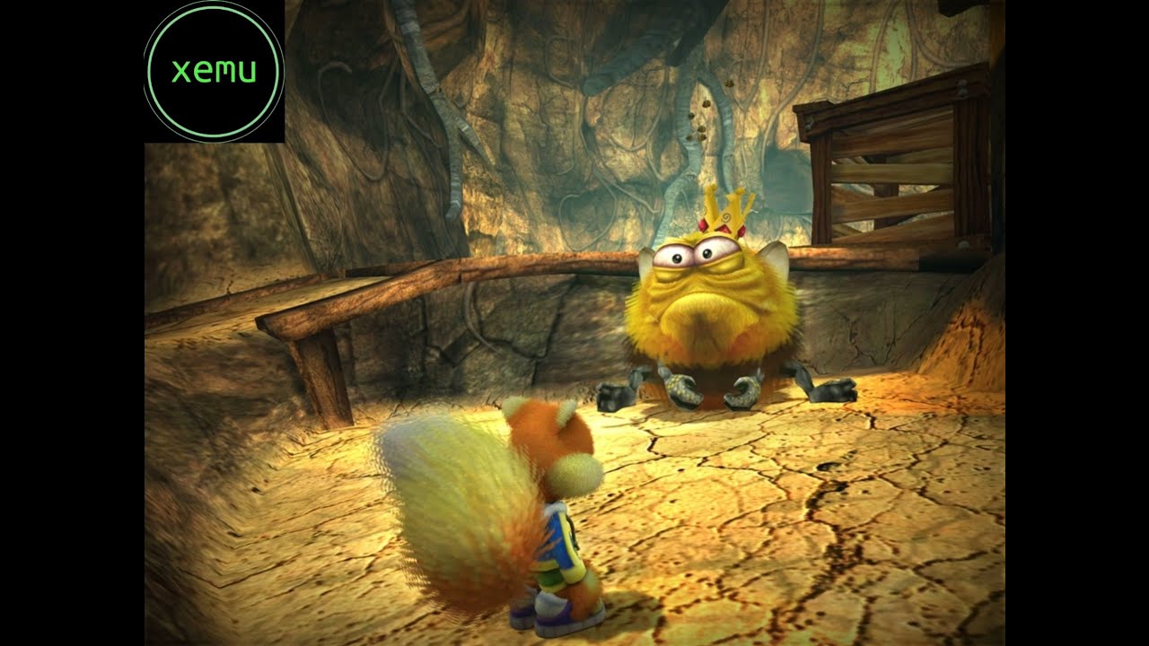 XEMU Xbox emulator - Conker: Live and Reloaded 