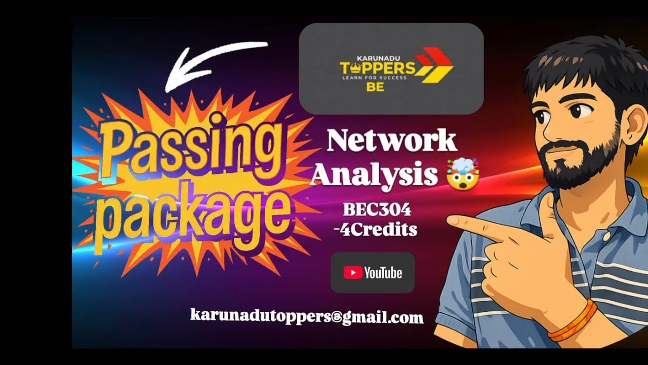 Network Analysis - NA Question Bank 🤯