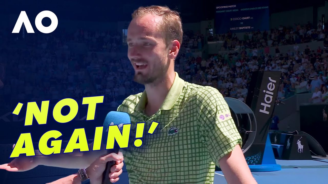 Daniil Medvedev still HAUNTED by his 2025 record | Australian Open 2026 | Wide World of Sports