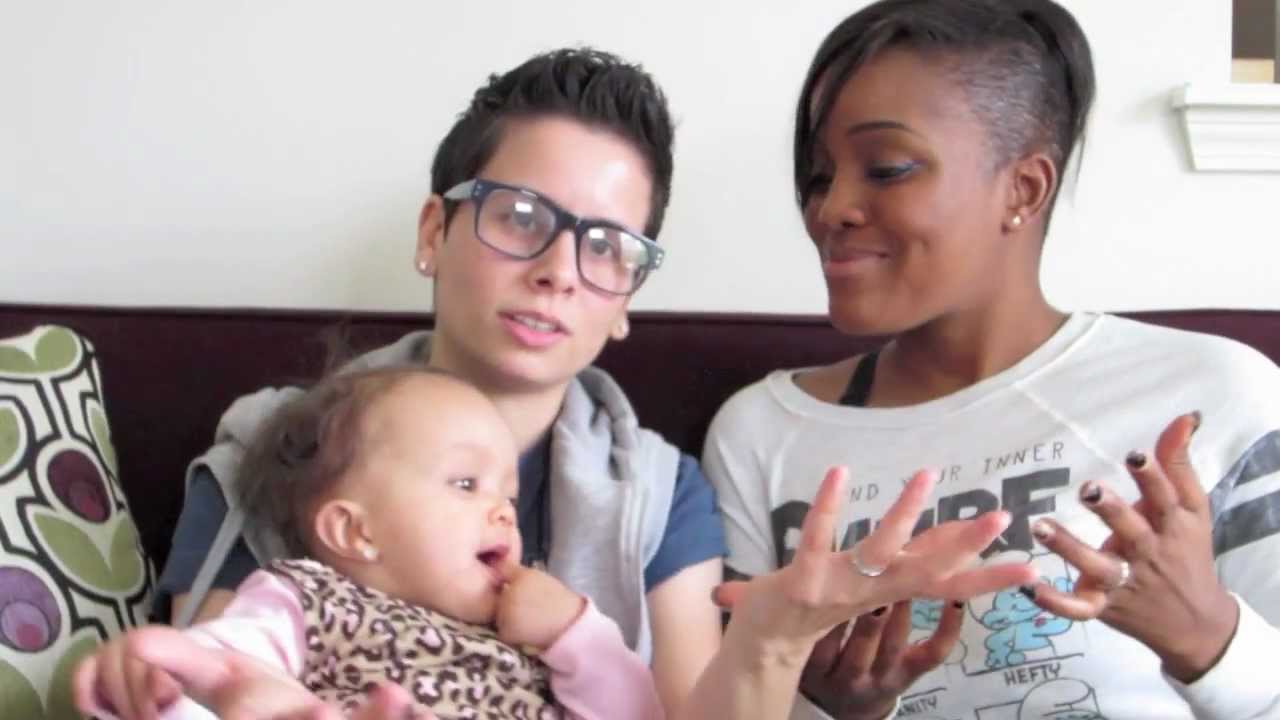 Lesbian Couple: Our Two Mom Family Intro / 
