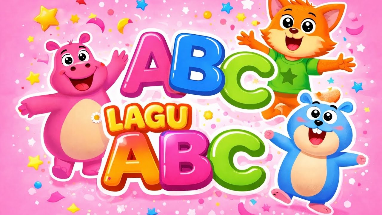 Lagu Alfabet ABCD | Kompilasi lagu Anak populer | Bebiyu