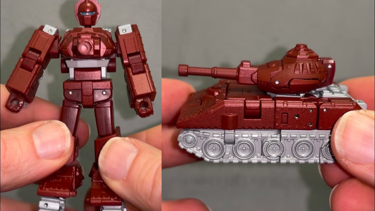 How to transform newage oddball H70. Transformers generation one minibot warpath figure