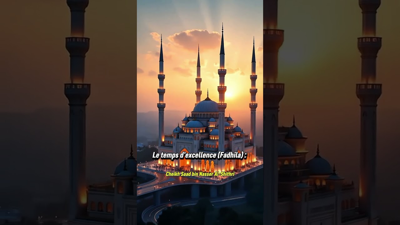 Zakat al-Fitr : Ne rate pas le délai !🎙️Cheikh Saad bin Nasser Al-Shithri