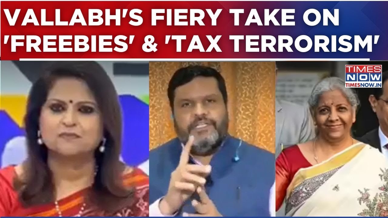 Gourav Vallabh's Strong Take On India's 'Tax Terrorism,' Did Freebies Bleed The Economy Dry?
