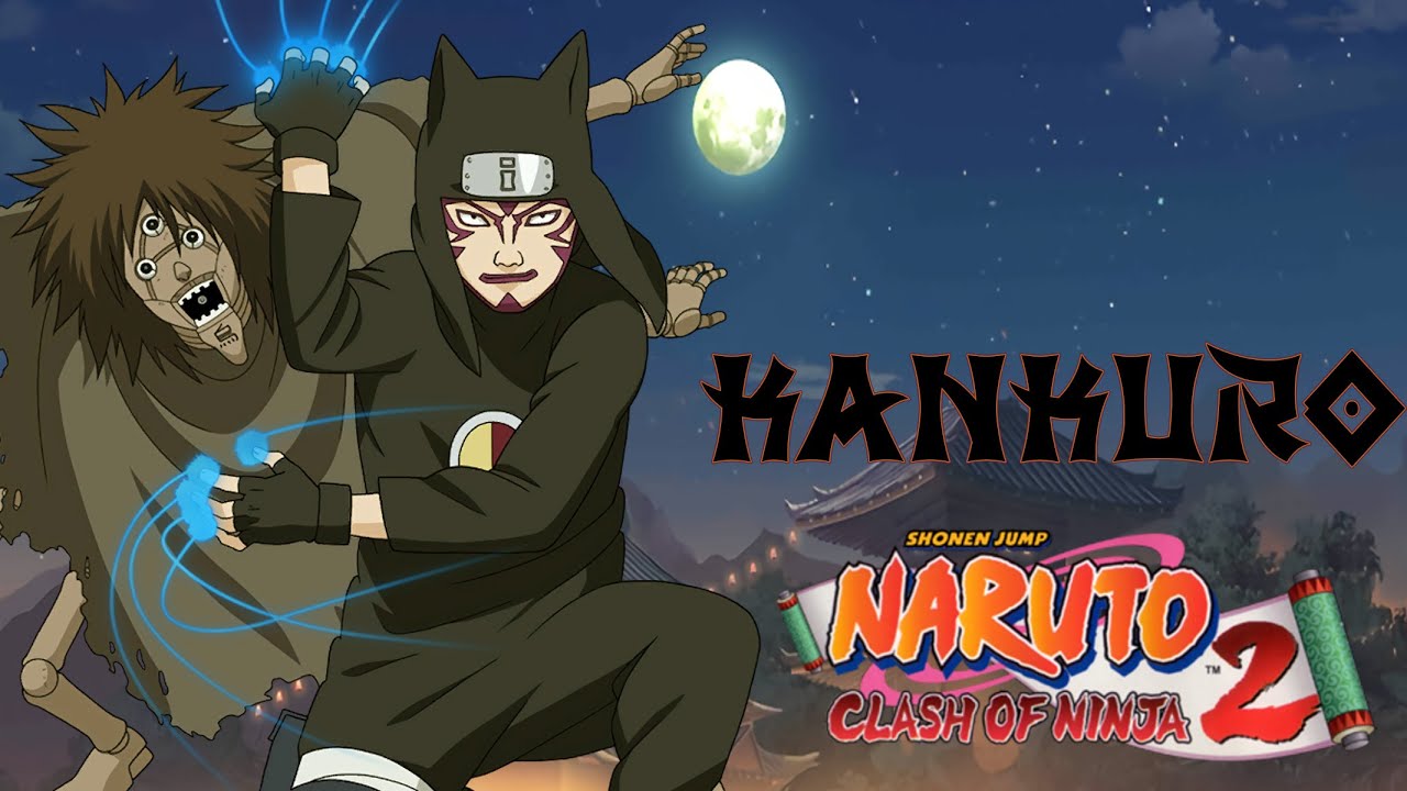 Naruto Clash of ninja 2 Kankuro One player mode 60fps