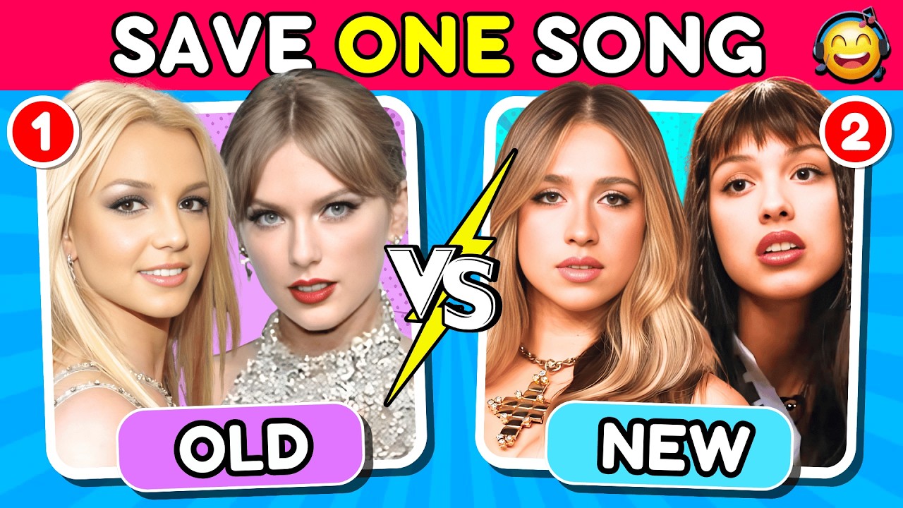 SAVE ONE SONG 🎵 OLD vs NEW Songs | Music Quiz 🎤