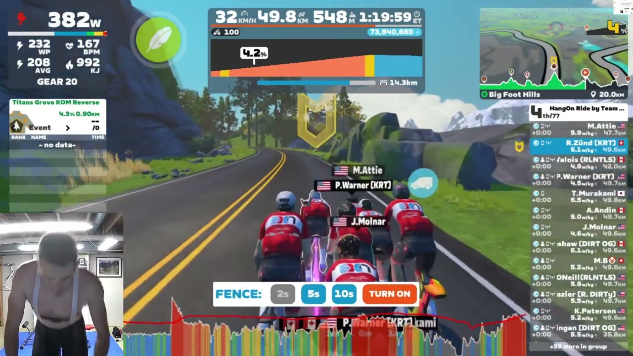 Zwift - Hang on Ride X-Mas Edition