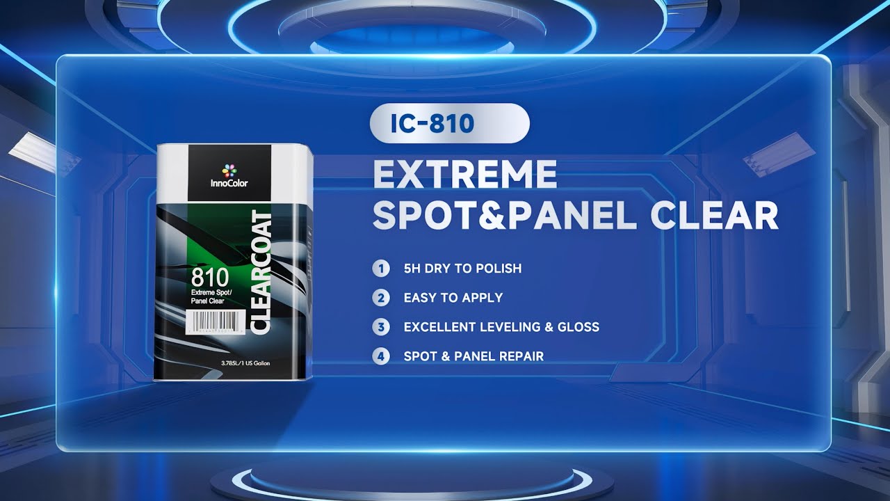 How to Use InnoColor 810 Extreme Spot/Panel Clear — Technical Product Application