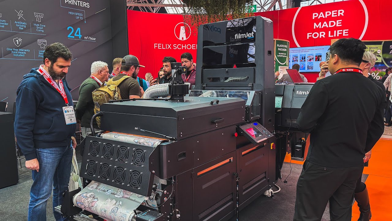 Redefining DTF Printing with Filmjet | Polyprint at FESPA 2024, Amsterdam