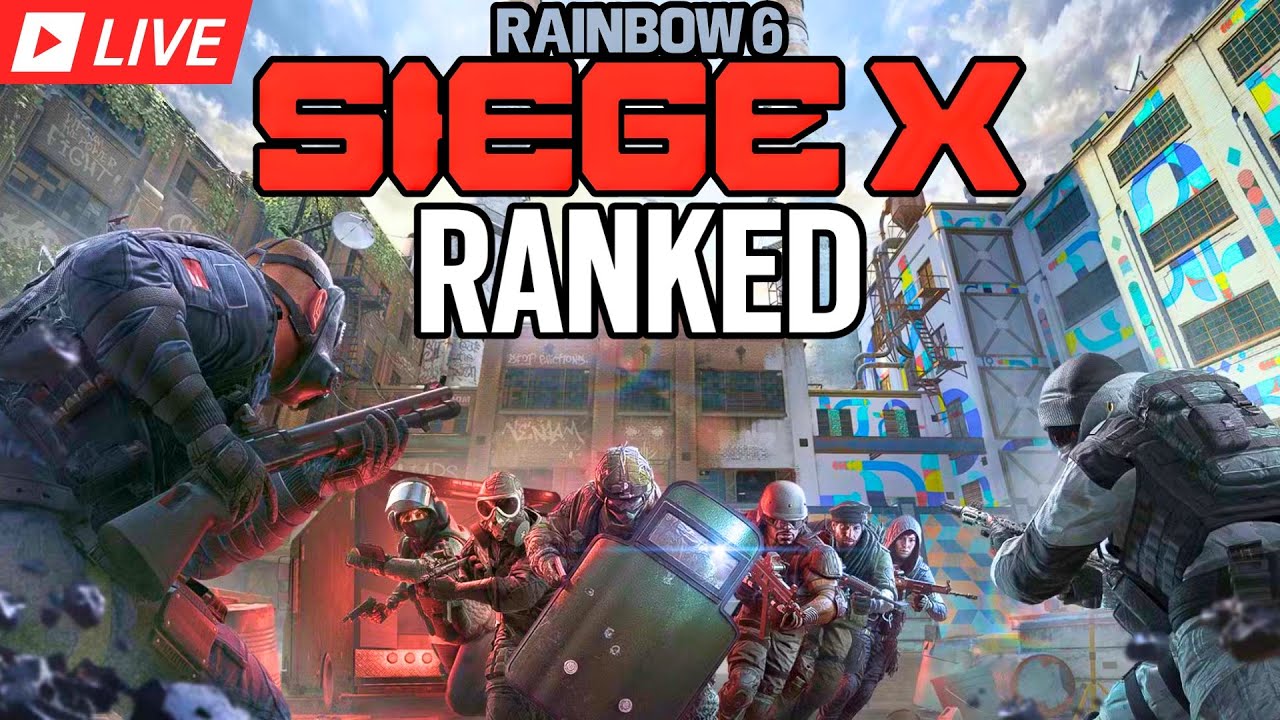 🔴LIVE | DOMINATING RANK IN R6! | Rainbow Six Siege X