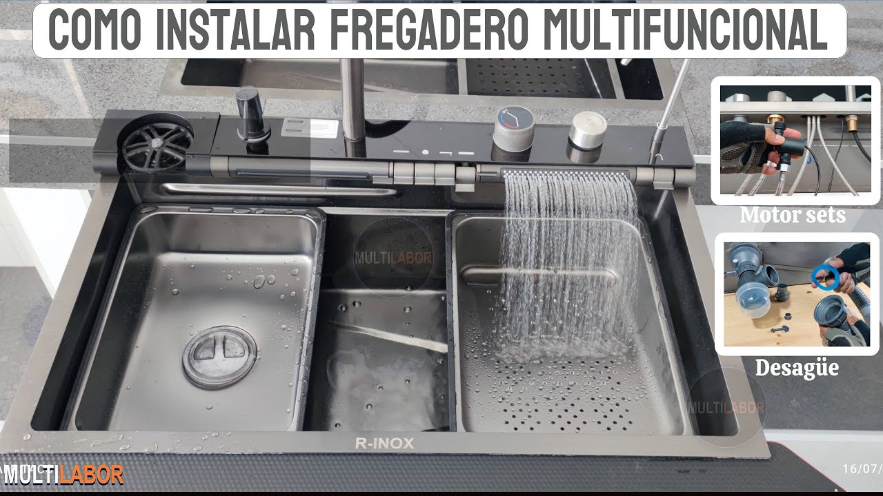 Como INSTALAR Fregadero Multifuncional PASO a PASO