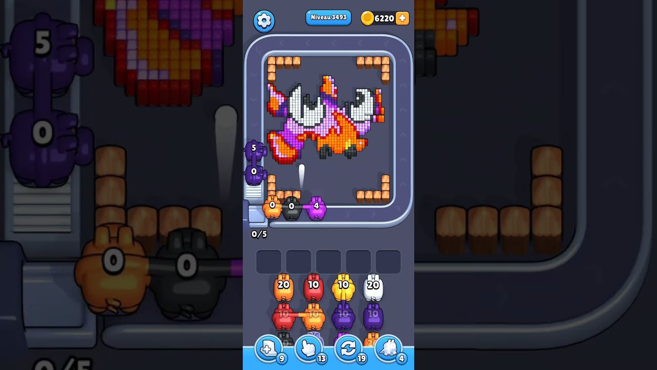 Pixel Flow Level 3493