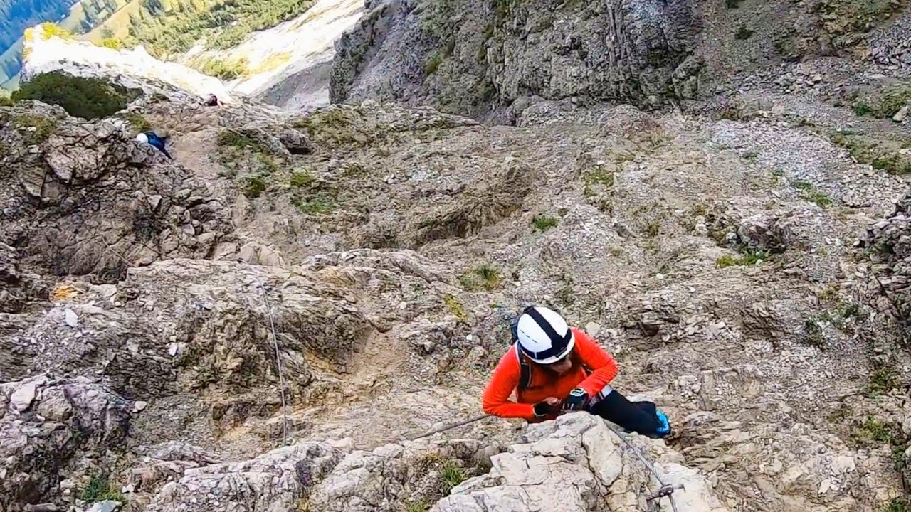 Salewa Klettersteig am Iseler Berg in Bad-Hindelang.