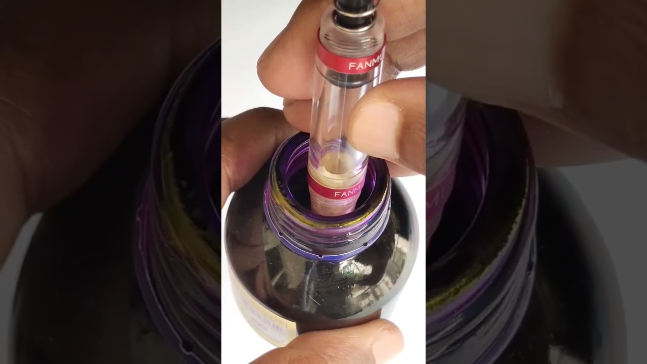 FANMU Spring Loading filling fountain pen #trendingshorts
