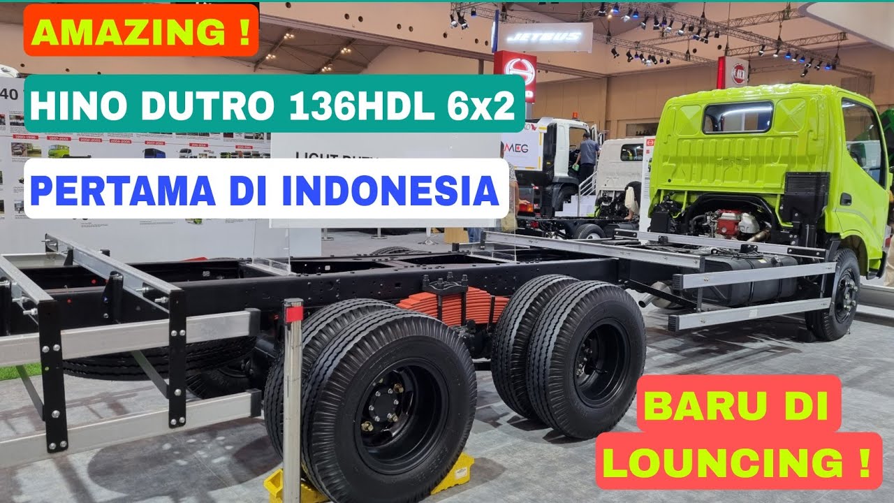 review  hino dutro tronton  136 hdl 6x2  10 roda pertama di indonesia , sangat amazing sekali !