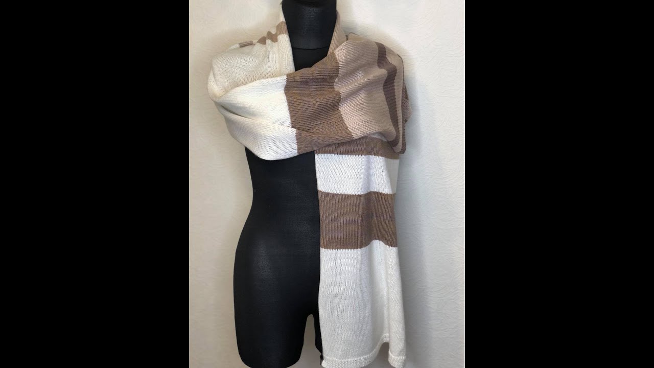 Палантин Капучино со сливками