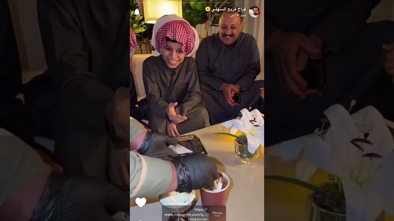 سنابات فراج قزيع السهلي بالكوفي🤣