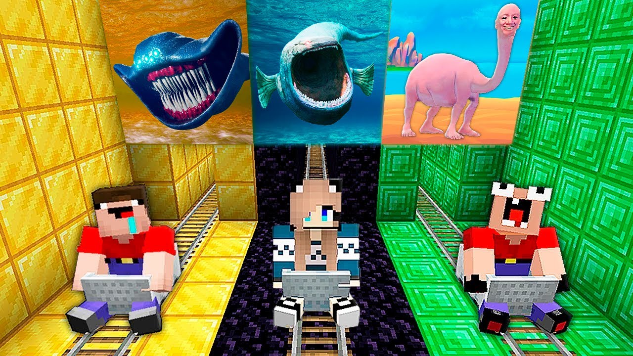 МЫ НАШЛИ НОВЫЕ ШАХТЫ МОНСТРОВ В МАЙНКРАФТ !