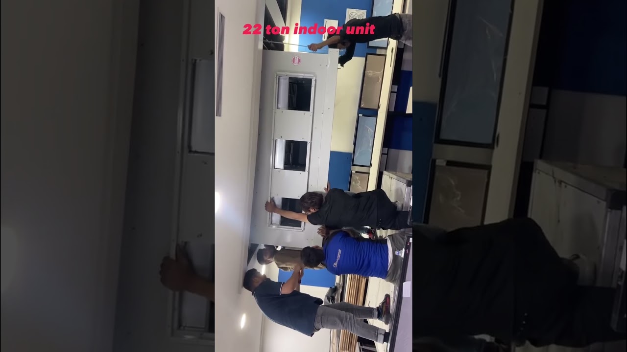 22 tr indoor unit #ductable #aclover #actechnician #acwork #ac#actechnitionlife