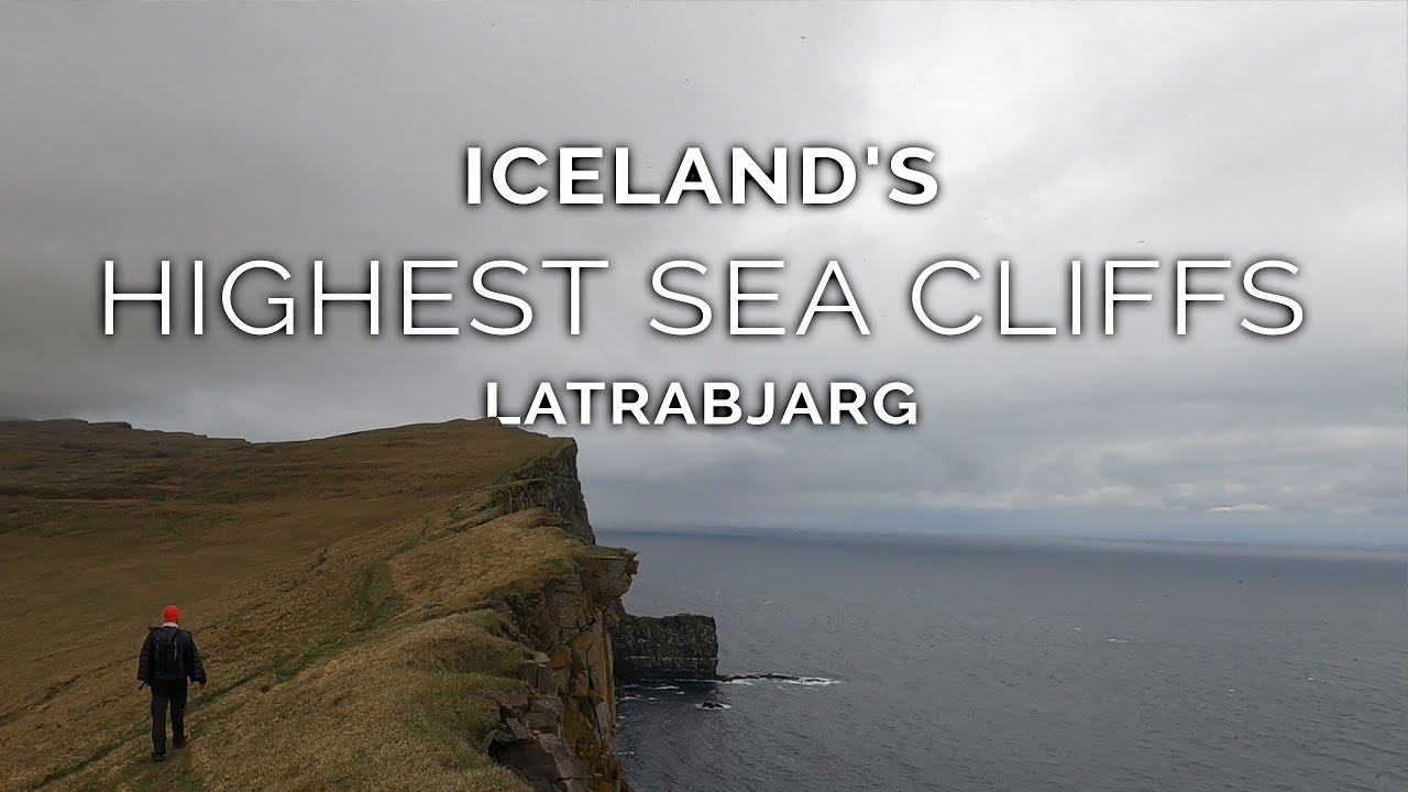 The Highest Sea Cliffs in Iceland - Hiking the Latrabjarg Cliffs